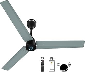 atomberg Renesa Smart 1200mm BLDC Ceiling Fan with IoT & Remote | Energy Efficient Ceiling Fan | Ceiling fan for Living Room | High Air Delivery with LED Indicators (Misty Teal)
