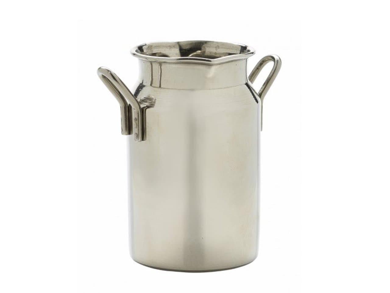 Genware MMC5 Mini Milk Churn, Stainless Steel, 5 oz.