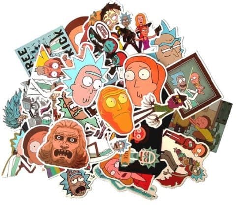 Rick & Morty Stickers 35pcs
