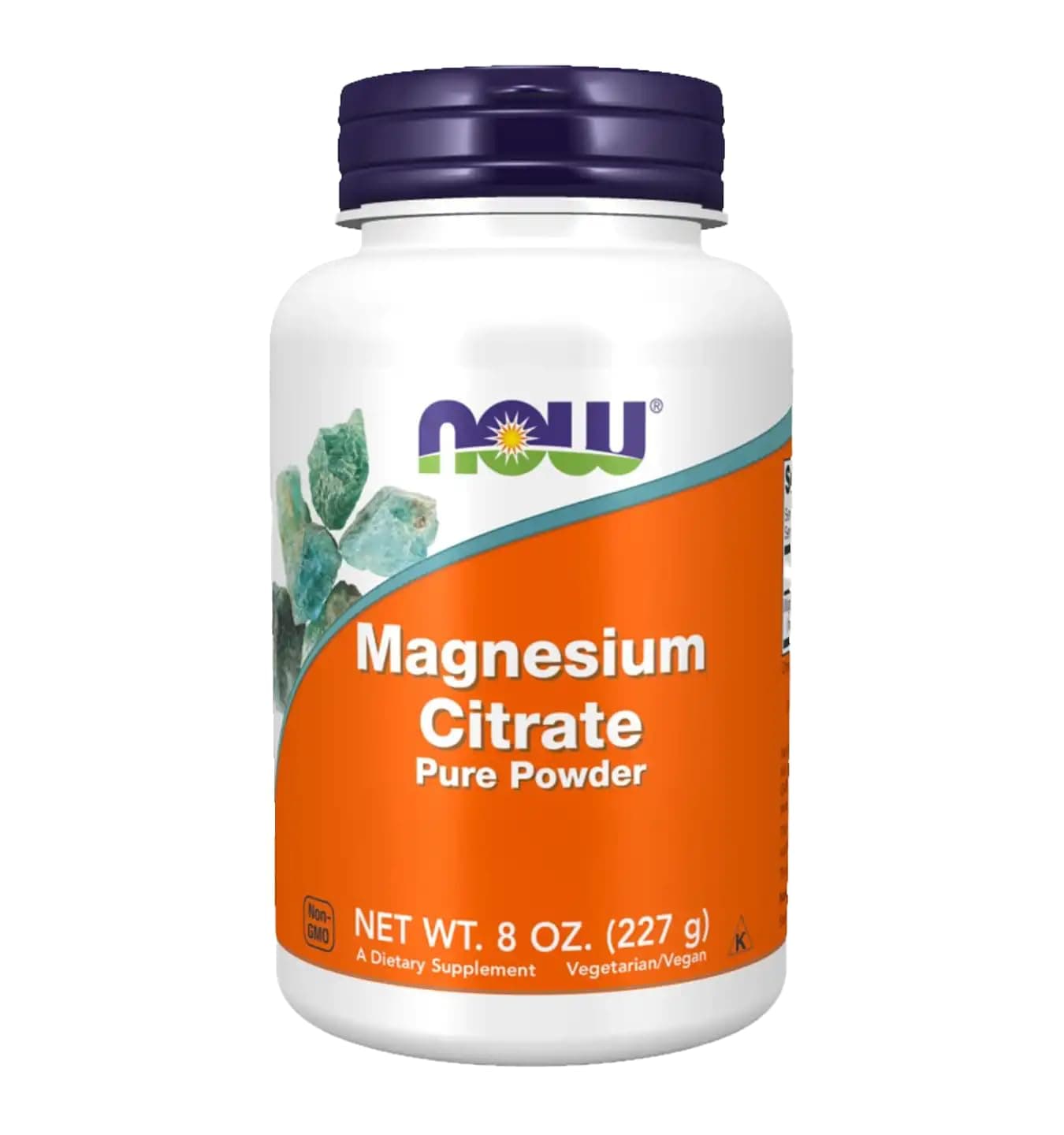 Foods Magnesium Citrate Powder, 8oz
