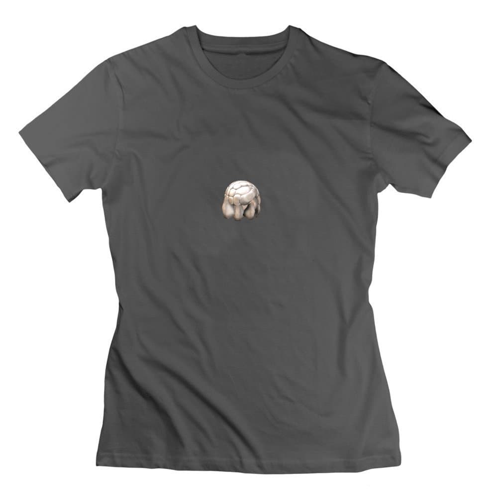 Customized Informal Beep Turret Beep Cool T-shirt In Gray Women Cotton