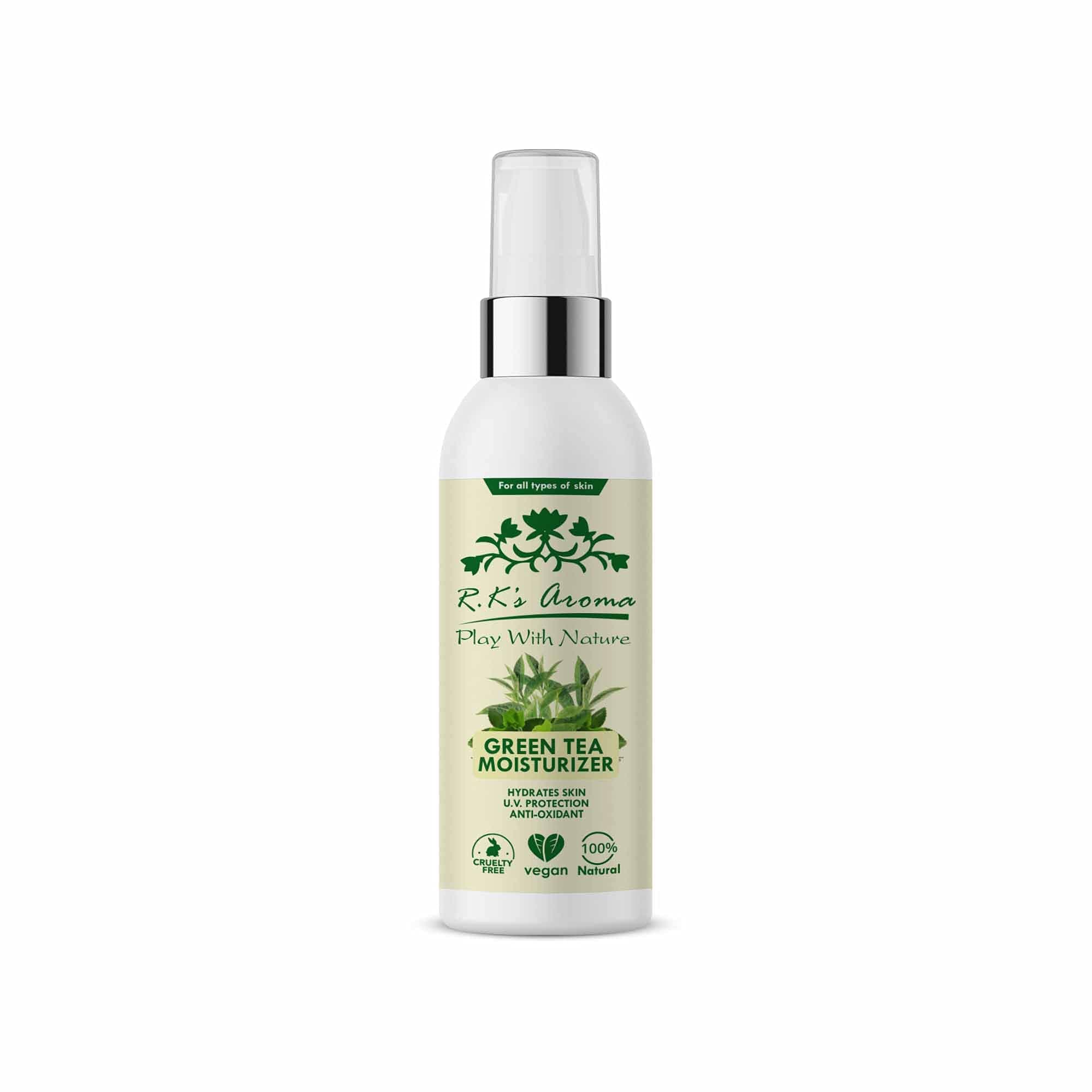 R.K's Aroma Shop Tea Moisturizer Helps Protect from UV Rays and Fight Prevents from Wrinkles & Ensures Hydrated and Soft Skin (60 ML)