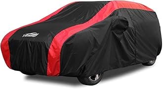 Heavy Duty Waterproof Car Cover for Automobilies, Outdoor All Weather Full Exterior Covers Windproof Rain Snow Sun Dust Heat UV Protection, Universal Fit for SUV(185-190 inch)