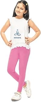 SHIVAYA Premium Cotton Leggings for Girls