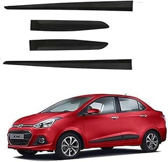 DriveStylish Car Door Body Side Beading/Molding/Cladding for Hyundai Xcent Set of 04