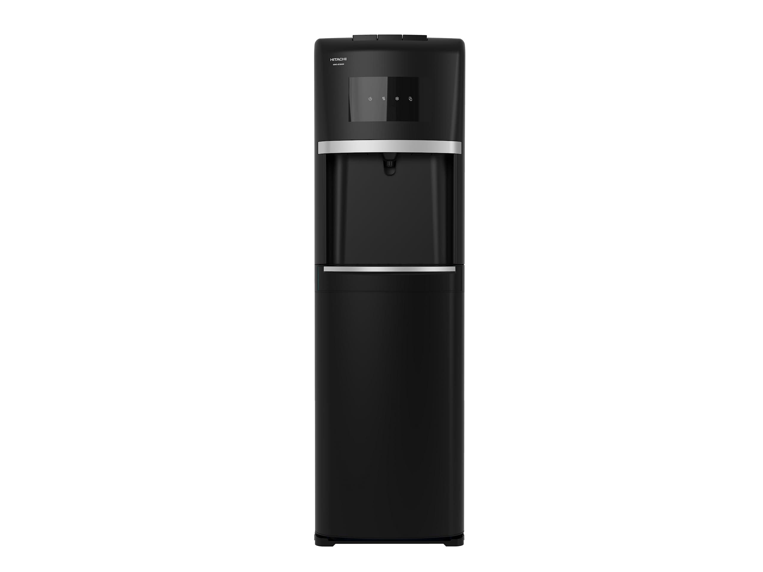 Water Dispenser, Bottom Loading, Hot Cold and Ambient Temperature, Japanese Quality Floor Standing Water Cooler, Child Safety lock, Best for Home, Office-Pantry, Black- HWDB30000