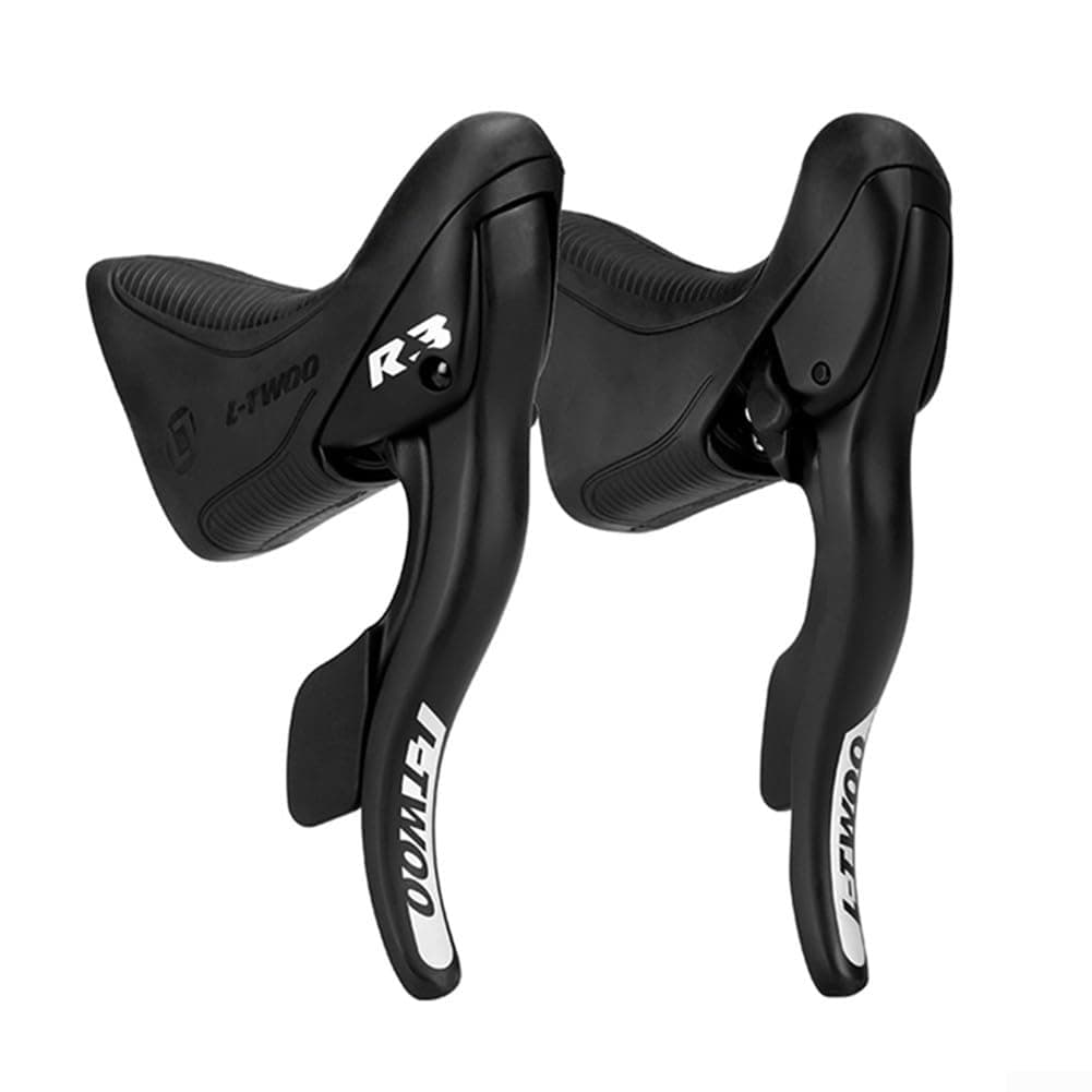 for LTWOO R2/R3/R5/R7 2 * 7/8/9 Speed Road Bike Shifters Lever for-Shimano Derailleur, Aluminum Alloy Speed Road Bike Gear Shifters(R3)