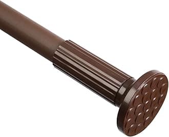Tension Shower Curtain, Spring Shower Tension Curtain Rod, Closet Rod, for Windows or Shower, Rust Resistant Easy to Install, Umimile (Bronze, 51-126”)