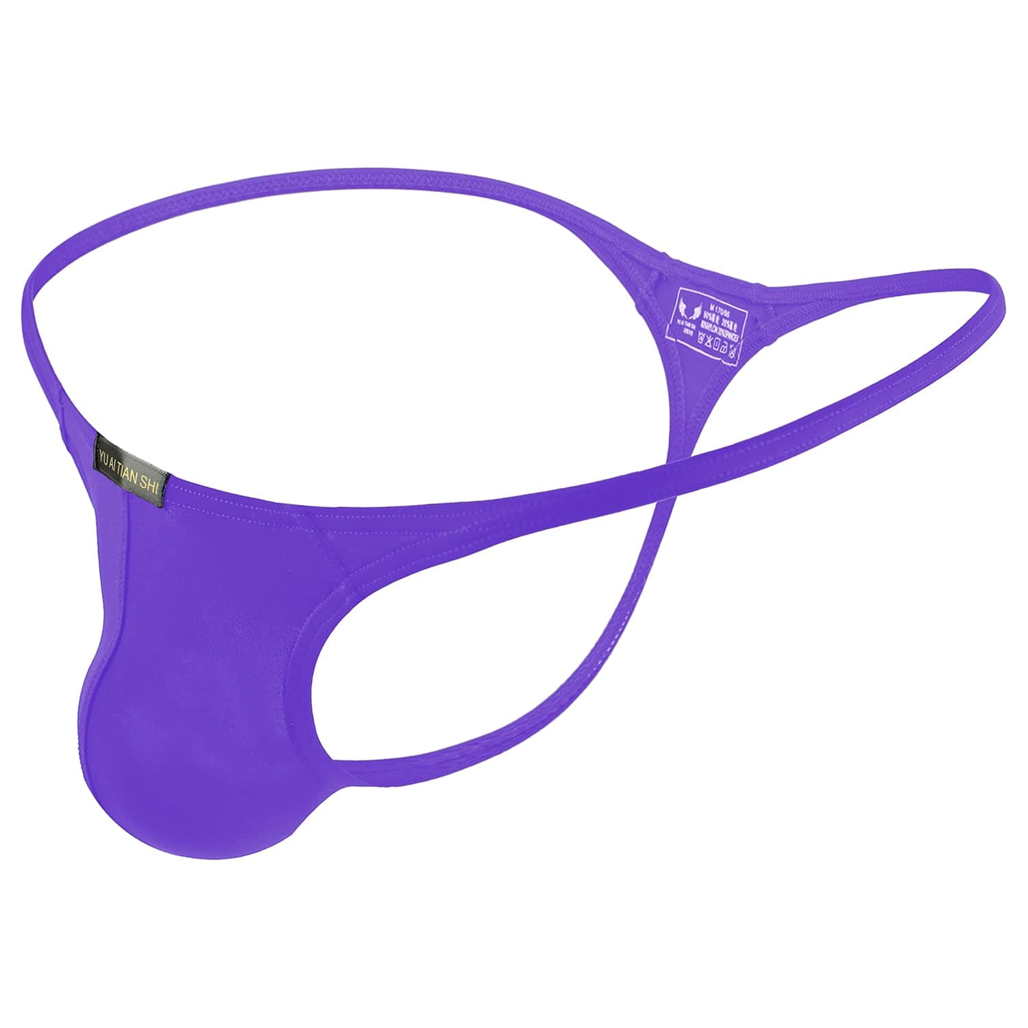 Mens T-Back Thongs Sexy Low Rise G-String Briefs Bulge Pouch Underwear