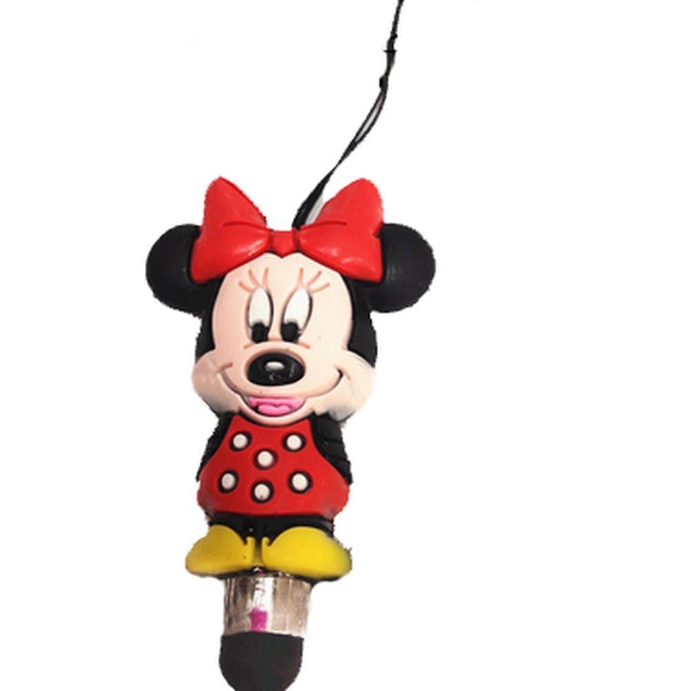 Ayangyang Cute Cartoon Minnie Soft Rubber High Sensitivity Capacitance Pen/Dust plug For ipad/iphone/ipod touch/Samsung/ HTC/ SONY