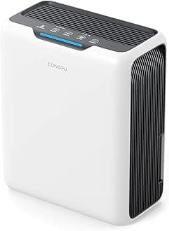 Dehumidifier 3000ML, Home Mould Dehumidifier for 20㎡, Sleep Mode 30 dB, Timer 6-24H, Automatic Defrost, 1.3 kWh, Portable Dehumidifier for Bedroom, Bathroom, Kitchen