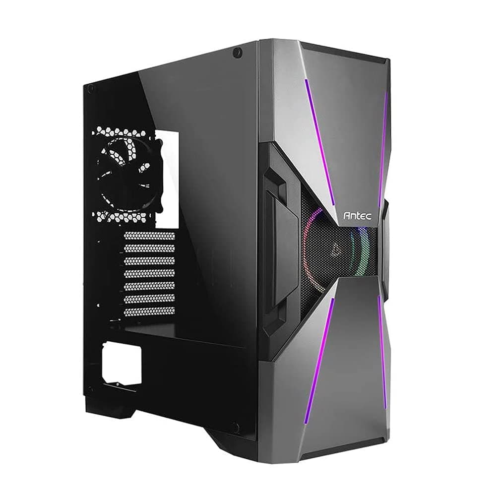 Antec Dark Avenger Da601 E-Atx Mid Tower Case/Argb Motherboard Sync/Tempered Glass/Prizm 120 Argb Fan Included