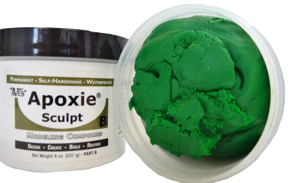 Apoxie Sculpt 1 lb. Green, 2 Part Modeling Compound (A & B)