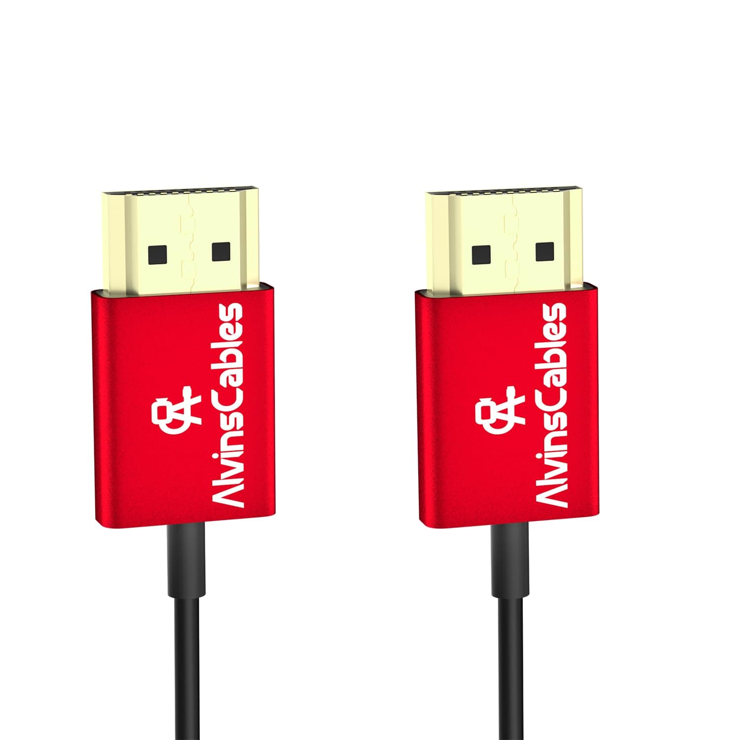 Alvin's Cables 8K Ultra-Thin HDMI Cable 48Gbps High-Speed HDMI-2.1 Cable for Atomos Ninja-V 4K-60P 6K-Record, Z-CAM, for Canon-C70, for Sony A7S3|A9|A74 30cm|12inches