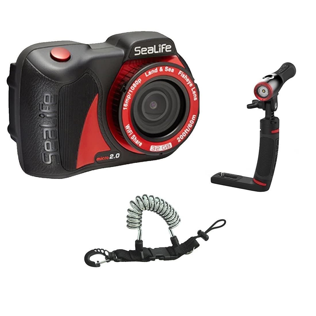 SeaLife Micro HD+ 32GB Wi-Fi Underwater Digital Camera Waterproof up to 200 ft. (60m)