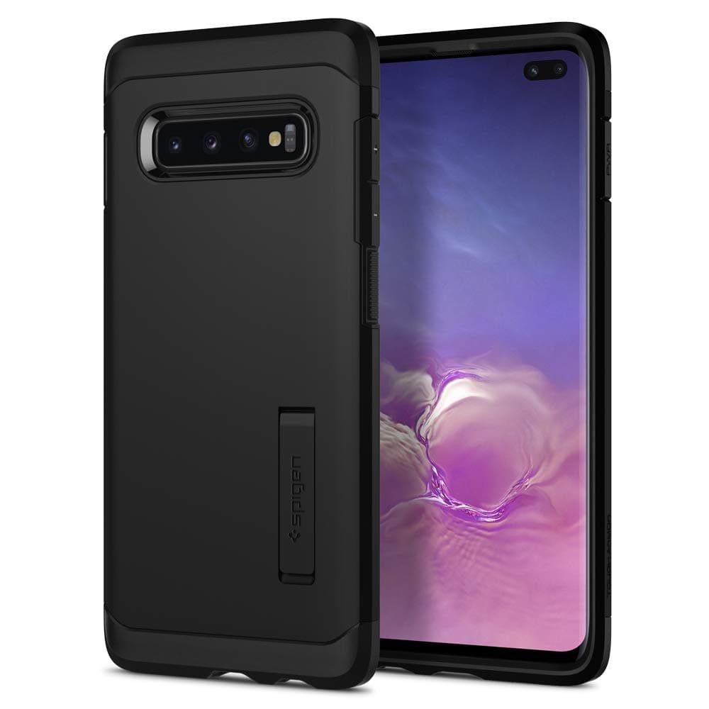 Tough Armor Designed for Samsung Galaxy S10 Plus Case (2019) - Black