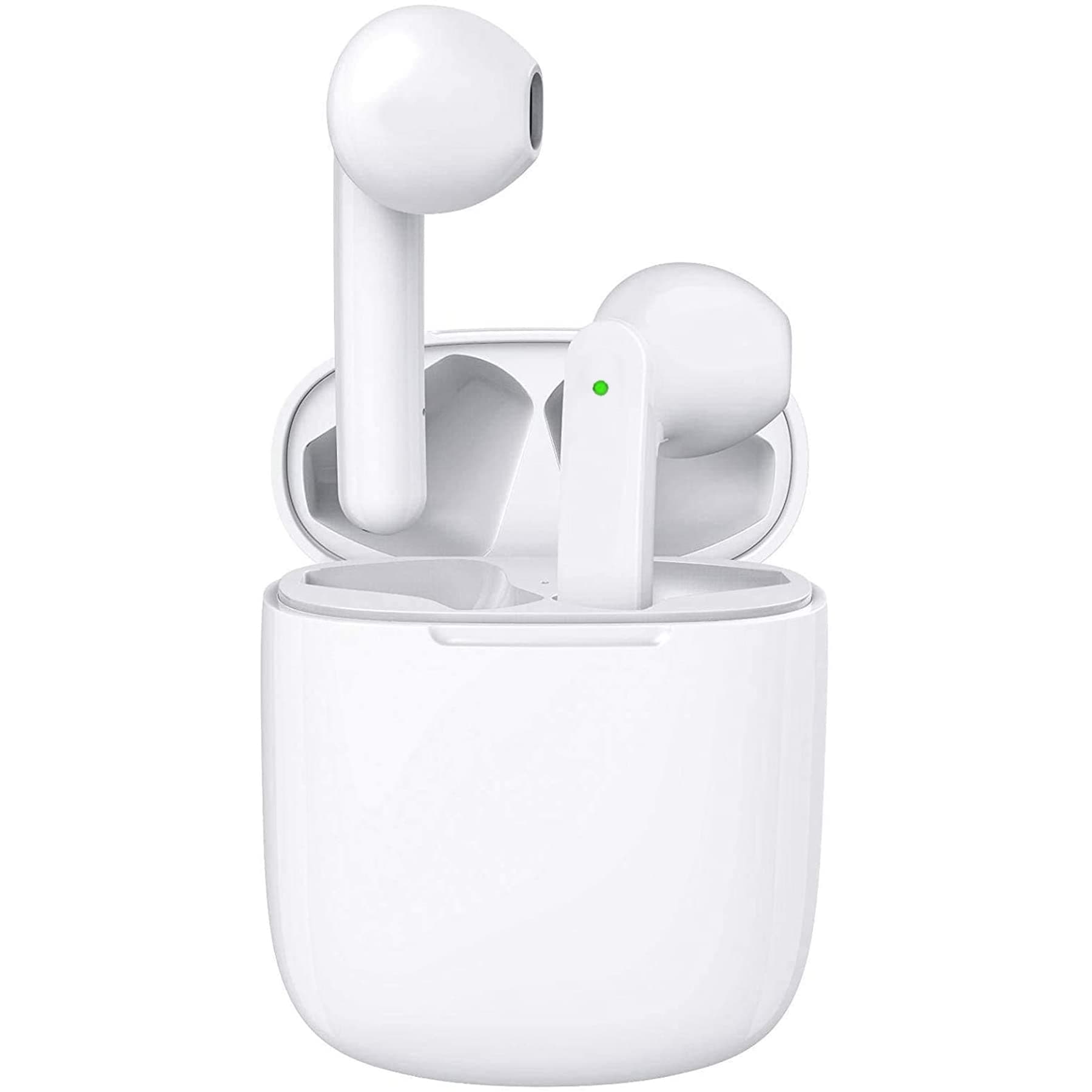 Wireless Earbuds, Bluetooth 5.2 Headphones in Ear with Noise Cancelling Mic, Bluetooth Earbuds Stereo Bass, IP7 Waterproof Sports Earphones, 32H Playtime Charging Ear Buds for airpod case/iOS/Android
