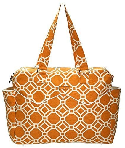 Foxy Vida Satchel - Tangelo Lattice