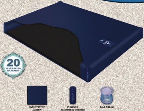 Free Flow Fluid Chamber Series 100 Mid Fill Softside Waterbed Bladder by Innomax Full
