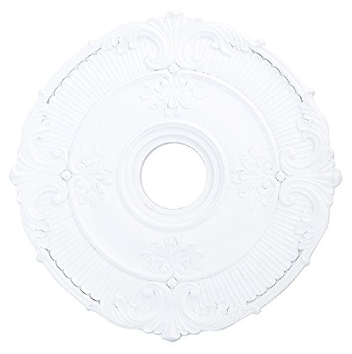 Livex Lighting82031-03 Buckingham Ceiling Medallion, White