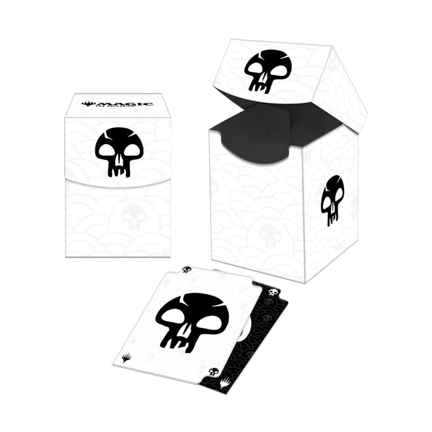 Ultra ProMana 8 100+ Deck Box - Swamp for Magic: The Gathering, Stores & Holds 100 Standard Sized Cards, Durable Protective Collector's Game Deck Card Holder Box