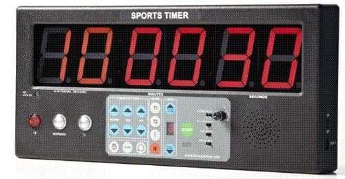 Interval Workout Timer, Sports Timer BT-01 with 2" LED Digits for MMA, Fitness, Boxing.