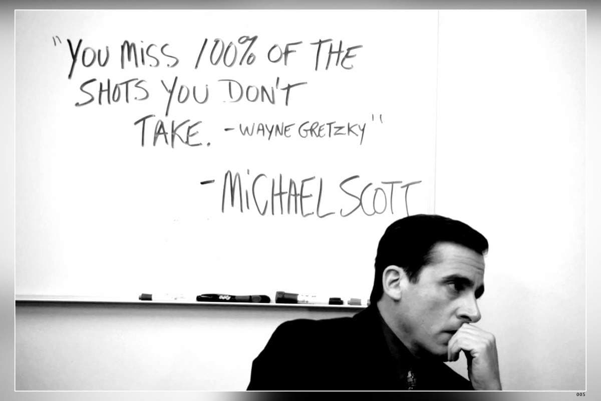 Get Motivated Michael Scott (Quotes) s Poster 12 x 18 ¡±