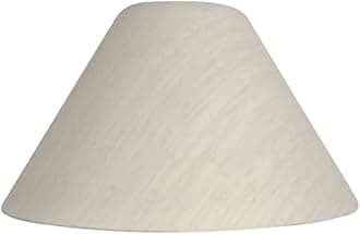 10" Round Plain White Khadi Lamp Shade for Table