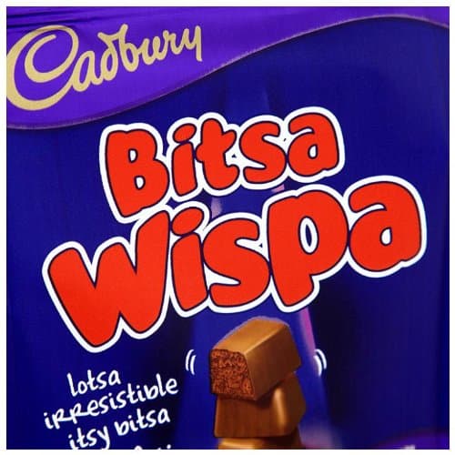 Cadbury Bitsa Wispa Bag 130 g (Pack of 5)