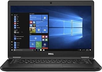 Dell (Refurbished) Latitude 5480 Notebook Business Laptop, Intel Core i5-7th Generation CPU, 8GB DDR4 RAM, 256GB SSD Hard, 14.1 inch Display, Windows 10 Pro