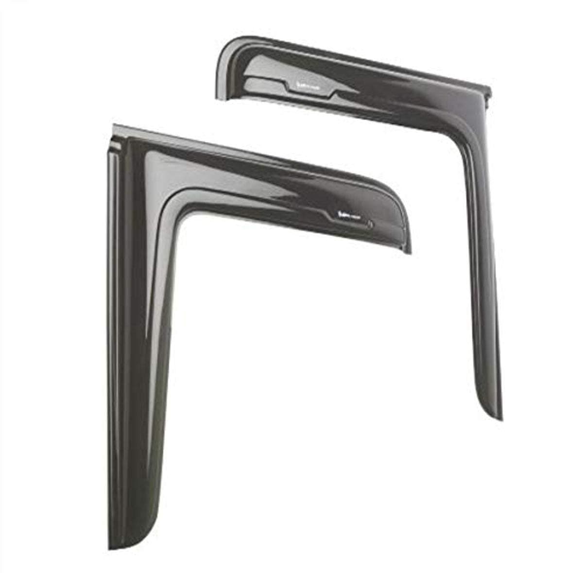 Belmor VL-863-1 Smoke Ventvisor Side Window Deflector for 2006-2015 Peterbilt 384, 386 (for Doors Without Vent Windows, Mounts to Door)