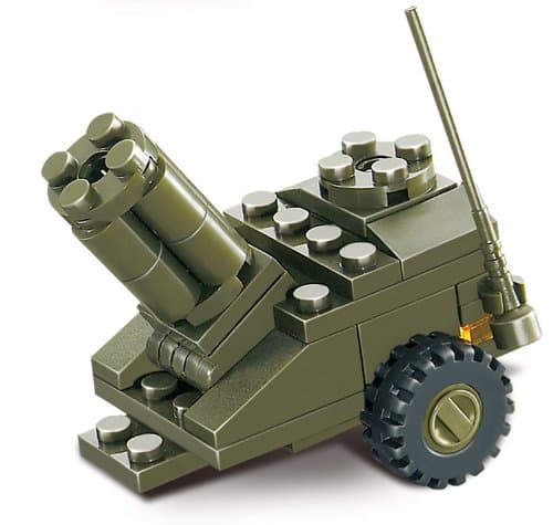 Sluban Building and Construction Blocks Munitions Depot Building Blocks