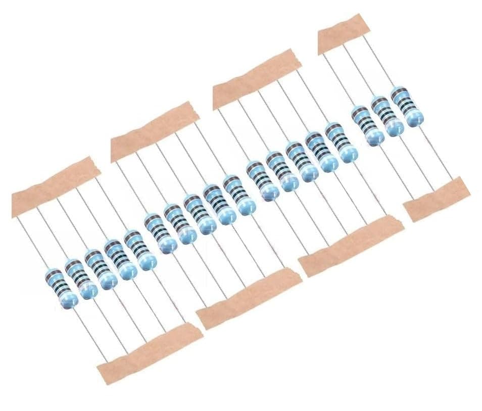 1K ohm 1/4 Watt Resistor 1% Tolerance - 18 Pieces Pack