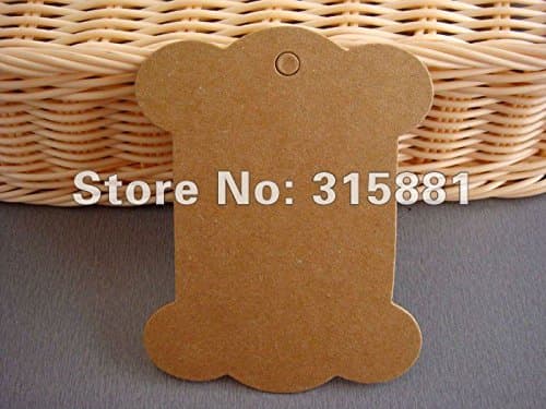 Cardboard Blank Bobine Without Drawing in Different Cute Shape Bobine 100pcs/lot