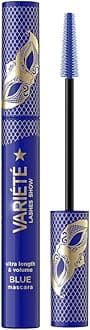 Variété Variété Lengthening & Volumizing Blue Mascara - Long-lasting 24-hour Wear, Clump-Free, Vegan Formula