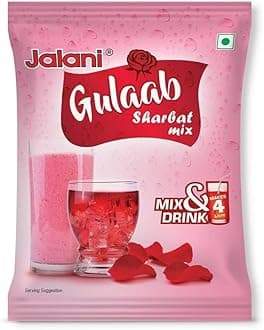 Jalani Gulaab Sharbat Mix 100g Pouch