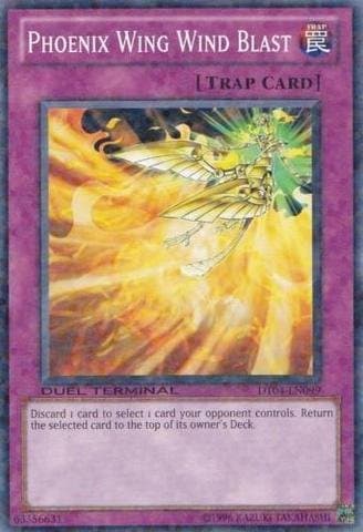 Yu-Gi-Oh! - Phoenix Wing Wind Blast (DT04-EN099) - Duel Terminal 4 - 1st Edition - Common by Yu-Gi-Oh!