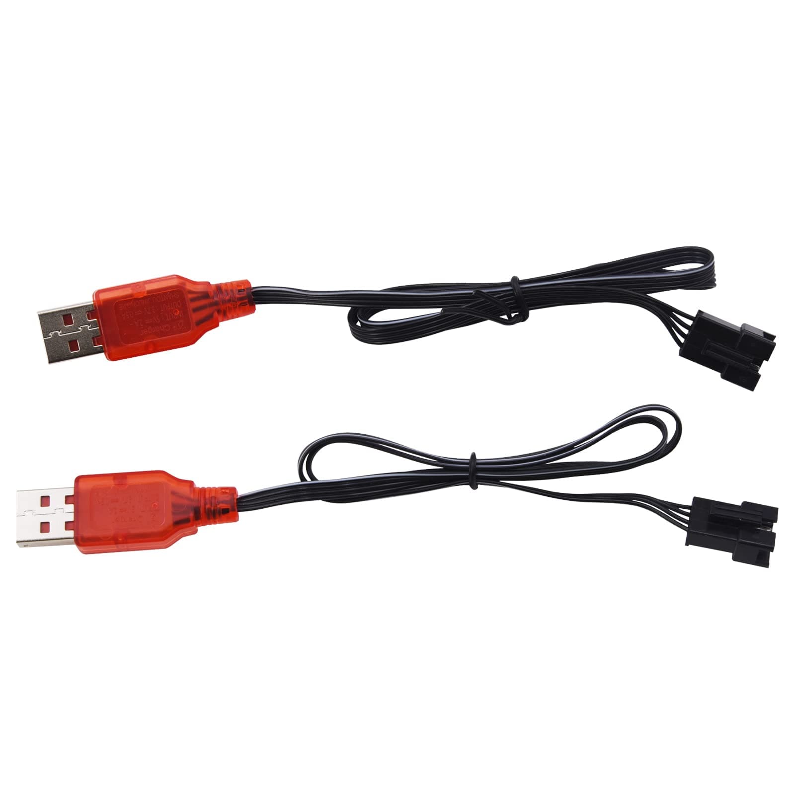 2 Pack SM-4P Blaster Toy Charger Cable for Electric Gel Ball Toy - Cable 4