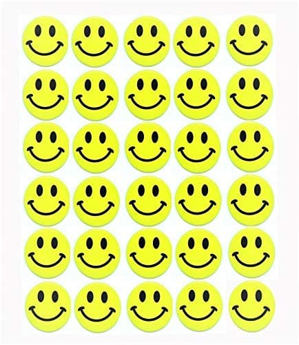 NimidaSmiley Emoji Expression Pin Badge | Multi Design | Gang Brooch | Party Favour | Return gift | Pack of 30 | Large size 4.5 cm |