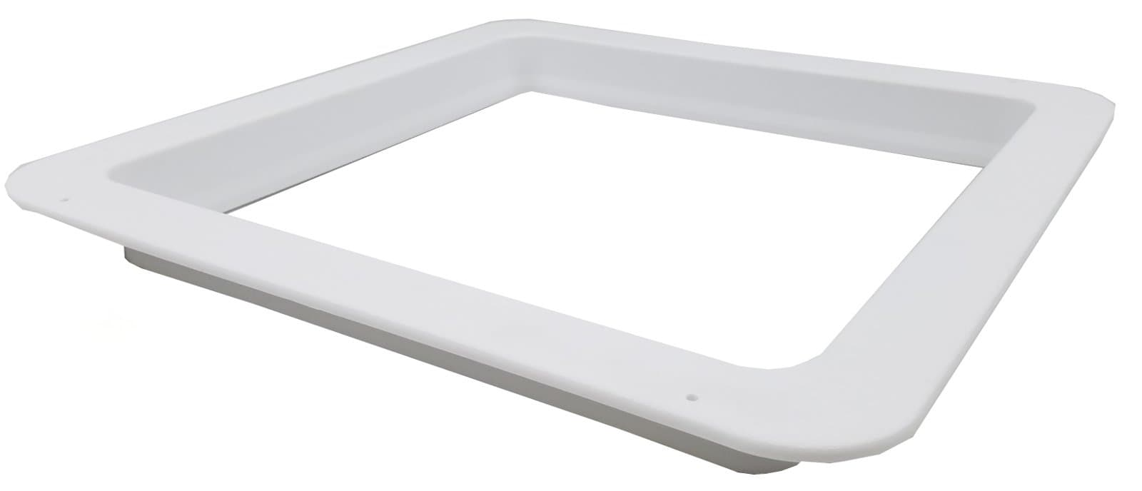 Heng's Replacement Garnish - White Plastic Modern Ceiling Fan - 13" x 1.125" x 1.25"