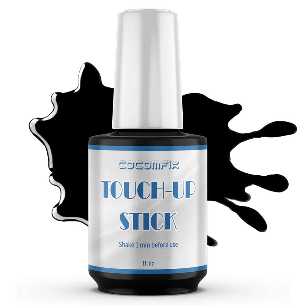 Black Appliance Touch Up Paint - High Gloss Paint Touch Up for Refrigerators, Washers, Dryers, Dishwashers, Microwave Oven and Other Appliances. 1 Fl Oz (Black)