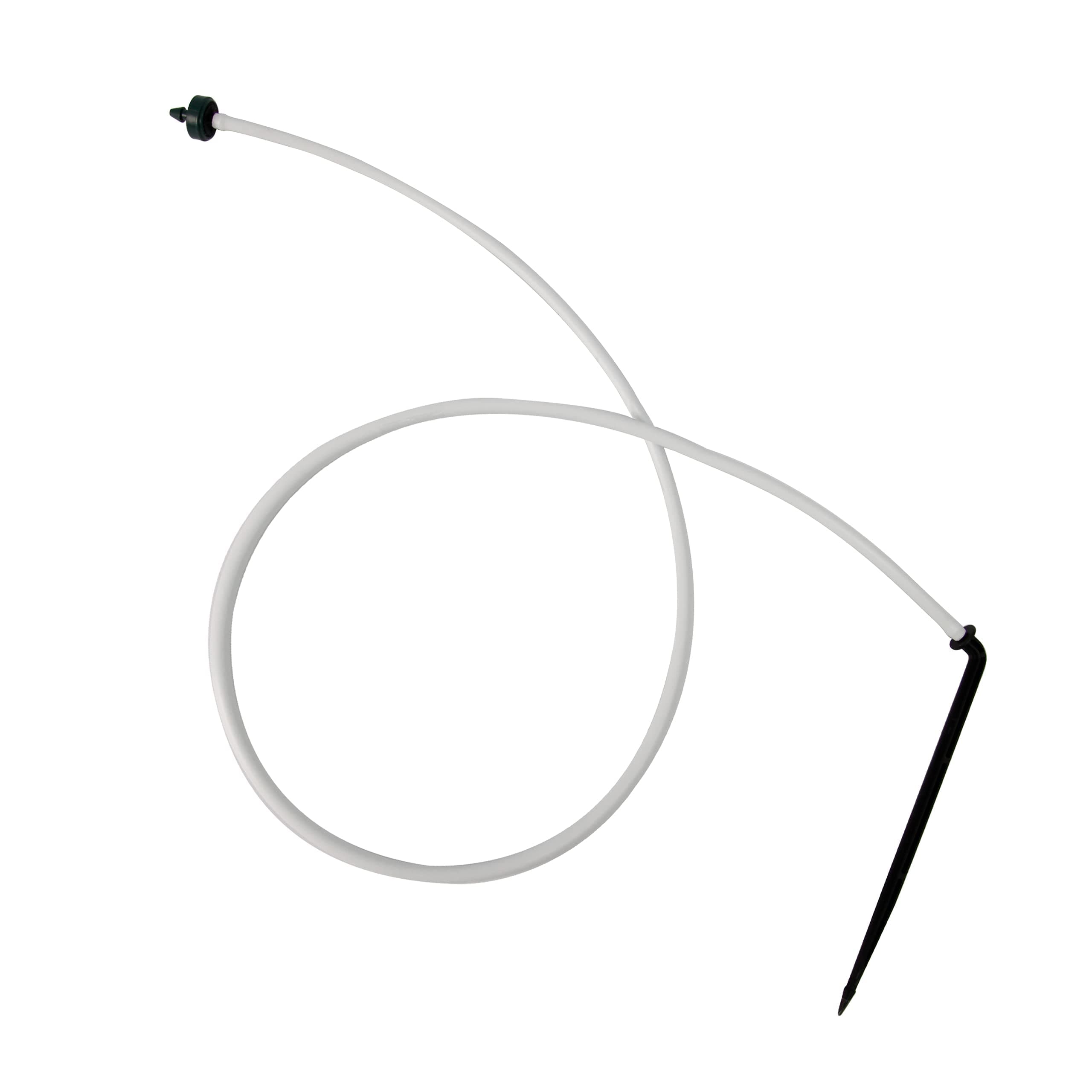 Automatic Irrigation 36-in Dripper Stake Assembly, 2 GPH, Bundle of 25 (White)