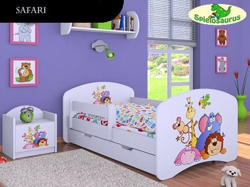Cot Children's Bed Various Designs Includes Drawers and Mattresses
