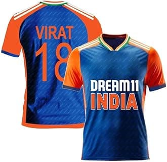 India Cricket Jersey | Virat Jersey 2024 for Men and Kids