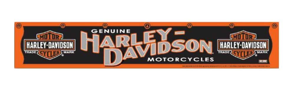 HARLEY-DAVIDSON Darts Throwing Line, Trademark Bar & Shield Line, Black 61951