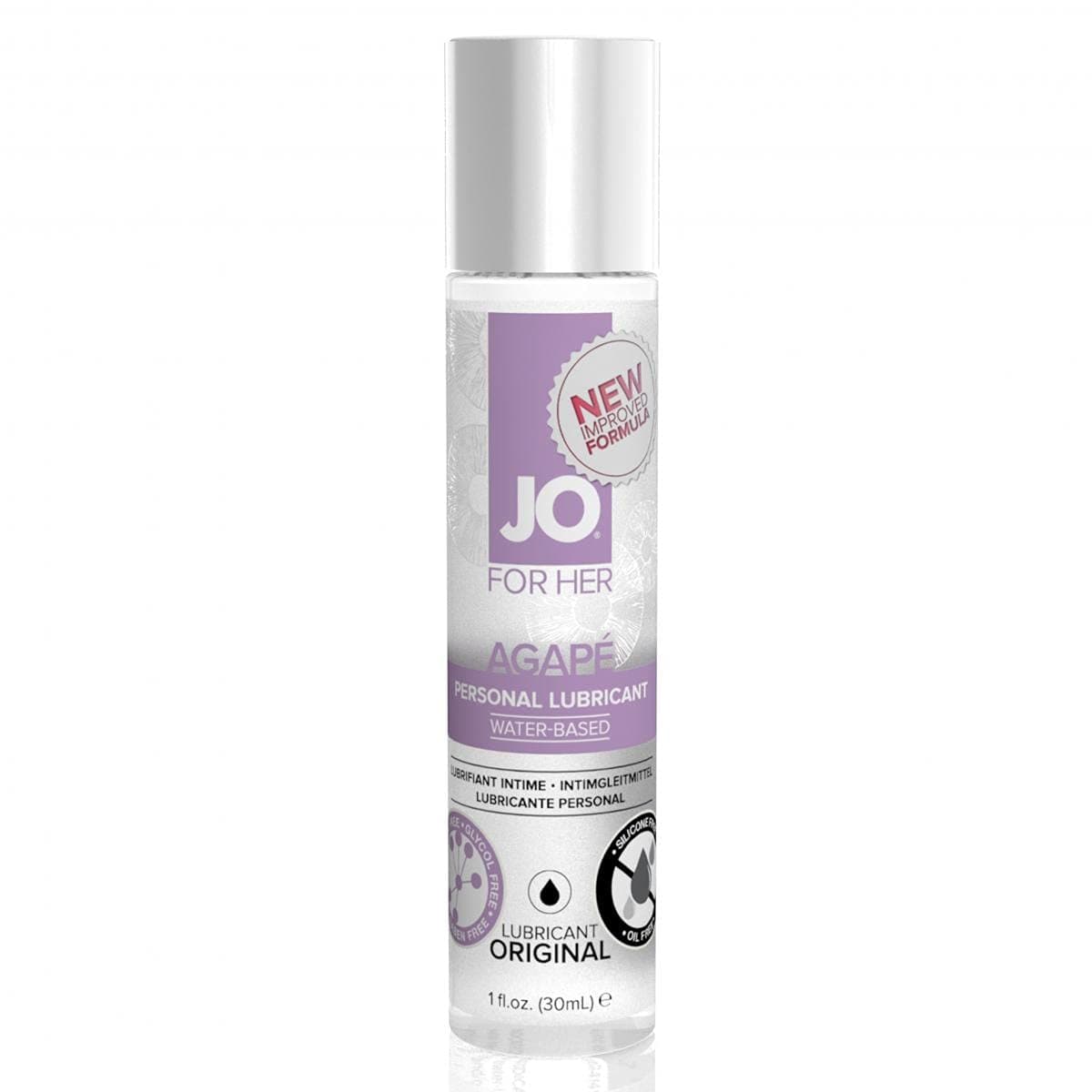 JOfor Her Agape Lubricant - Original - 1 Fl. Oz. / 30ml