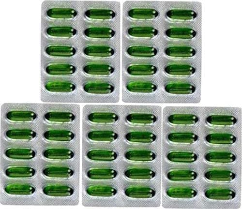 Spox Vitamin E Capsule Vitamin E (Pack of 50 Capsules) Face Hair Pimple Glowing Skin & hair care (1)
