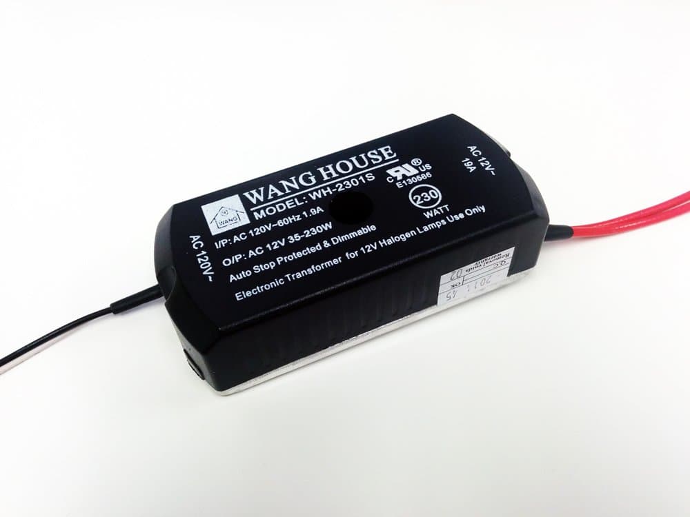 WH-2301S (230W/12V) Replacement for American-De Rosa Electronic Transformer