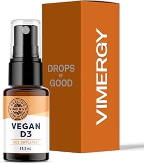 Vegan Vitamin D3 Liquid (96 serv) – Vitamin d3 1000 IU – Liquid Vitamin – Formulated Without Sugar or Binders – Non-GMO & Gluten-Free (15 ml)