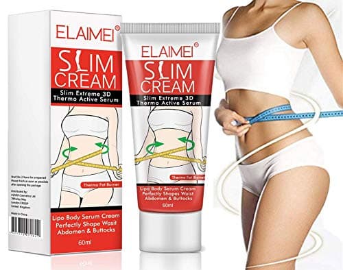 Slim Extreme 3D Termo w/Active Serum Cream - Anti Cellulite & Fat Burner Slimming Cream w/Infused Active Serum to Reduce the Appearance of Cellulite - Body Fat Burning Gel Weight Loss
